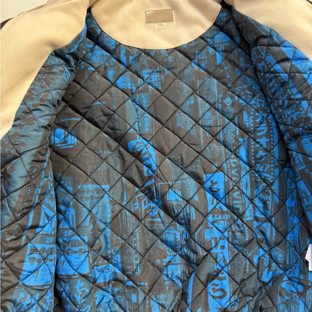 MOTHER THE BIG 'M' CHEVRON JACKET IN TOKYO DRIFT SZ SMALL (NWOT) - Picture 6 of 15
